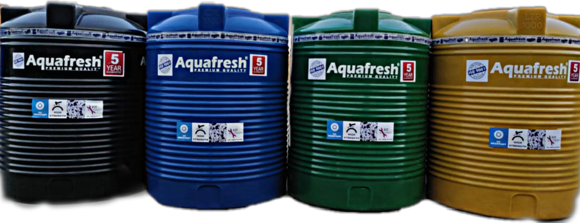 preparing water storage containers